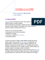 Refereat BIO-leucemie La Copii