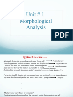 02 - Morphological Analysis