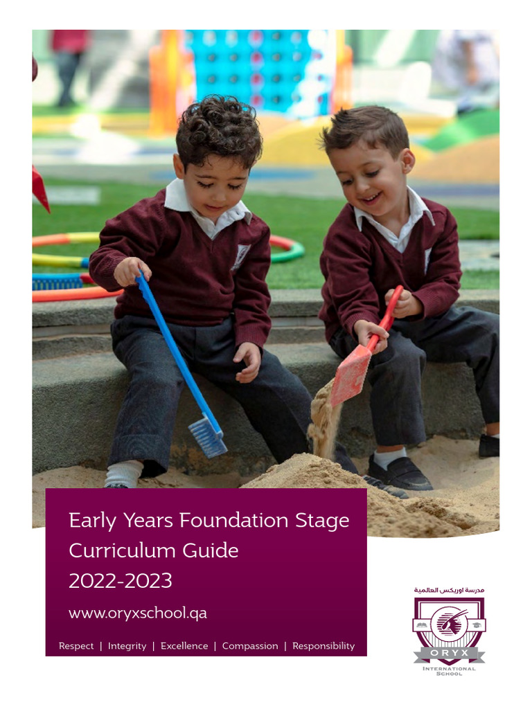 EYFS Parent Handbook 22 23 | PDF | Child Development | Reading ...