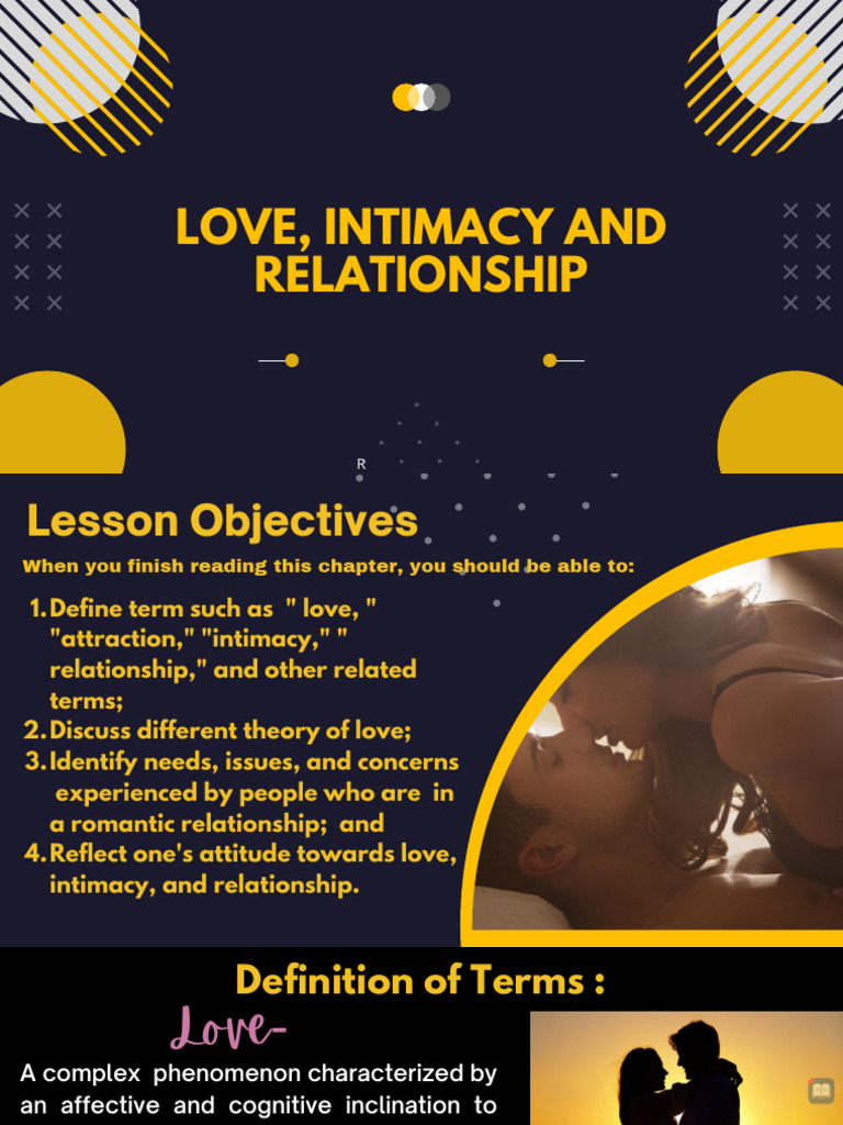Understanding Love and Intimacy | PDF | Intimate Relationships | Love