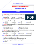 100 Câu Lý Thuyết Chương 4 - Dao Động Điện Từ