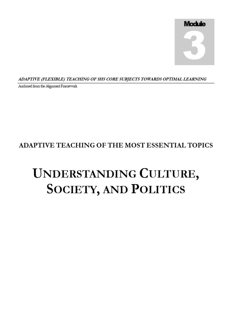 Part 1. Inputs On The Trainings Essential Concepts | PDF