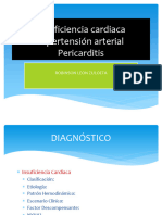 Insuficiencia Cardiaca Hipertensión Arterial Pericarditis: Robinson Leon Zuloeta