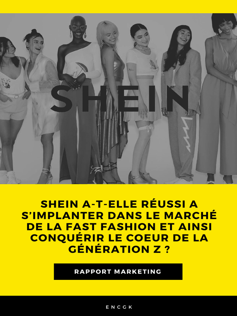 SHEIN : Stratégies de Fast Fashion | PDF | Prix | Élasticité (économie)
