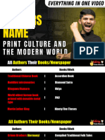 Print Culture and The Modern World All Authors Their Books Newspaper