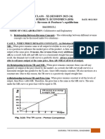 CLASS - XI (SESSION 2023-24) Subject: Economics (030) Chapter 7:-Revenue & Producer's Equilibrium