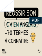 70 Termes Pour Ton CV en Anglais