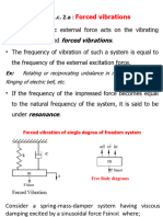 1.c. & 2.a. Forced Vibrations