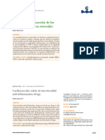 Seguridad Cardiovascular de Los Antiinflamatorios No Esteroides (2017 - Medicina Interna de México)