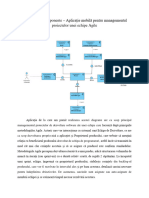 Diagrama de Componente - Aplicatie Mobila (Exemplu)