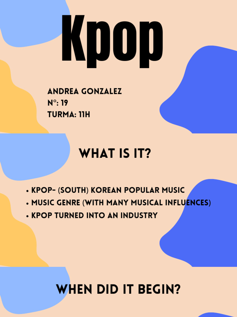 Kpop - Introduction | PDF