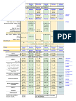 Horario Deportes 2 - MARZO 2024