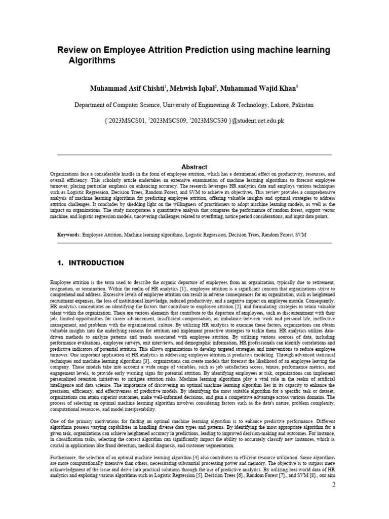 Review - On ML Algorithm | PDF