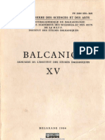 19 Balcanica XV (1984) Dragoslav Antonijević, A Contribution To The Study of Oriental Cults in The Balkan Folklore
