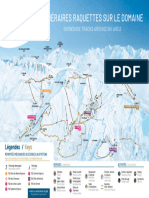 Les Sybelles Plan Sentier Raquette h2021 2022 v3