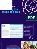 Teaching The Steps of A Skill Video Slides