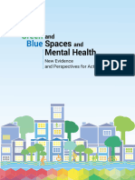 Green and Blue Spaces and Mental Health
