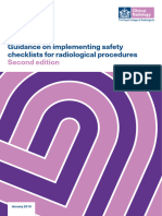 Checklists Radiological Procedures
