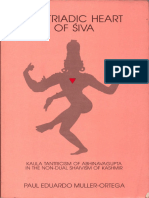 The Triadic Heart of Siva - Paul Eduardo Muller-Ortega - Text