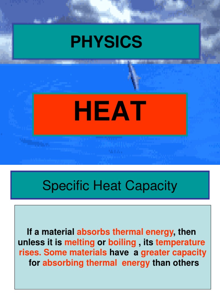 Heat | PDF | Home & Garden | Science & Mathematics