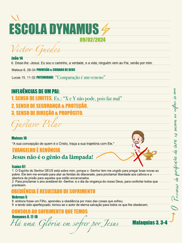 Reflexões da Escola Dynamus | PDF