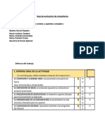 Hoja de Evaluación de Compañeros Biena