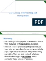 File Sharing, Cyberbullying and Smartphones