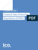 Guide To The General Data Protection Regulation GDPR 1 1