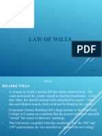 LE 451 Law of Succession Trusts and Wills (WILLS)