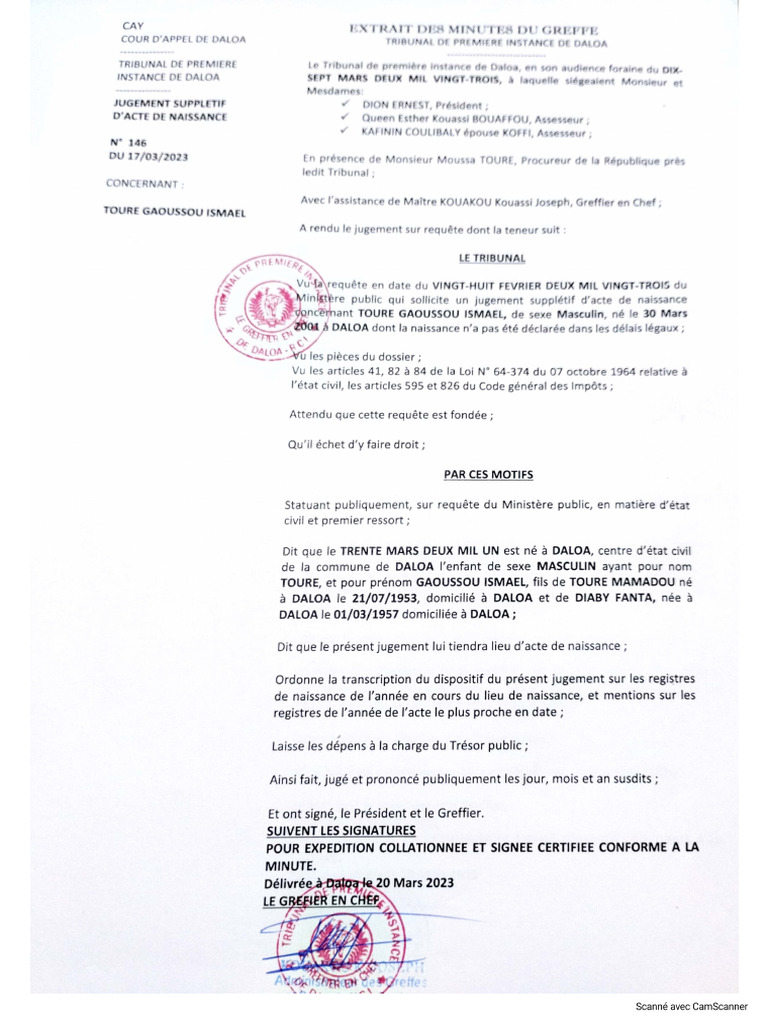 Extrait | PDF