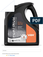 Vax 4L Carpet Cleaning Solution _ Home Essentials