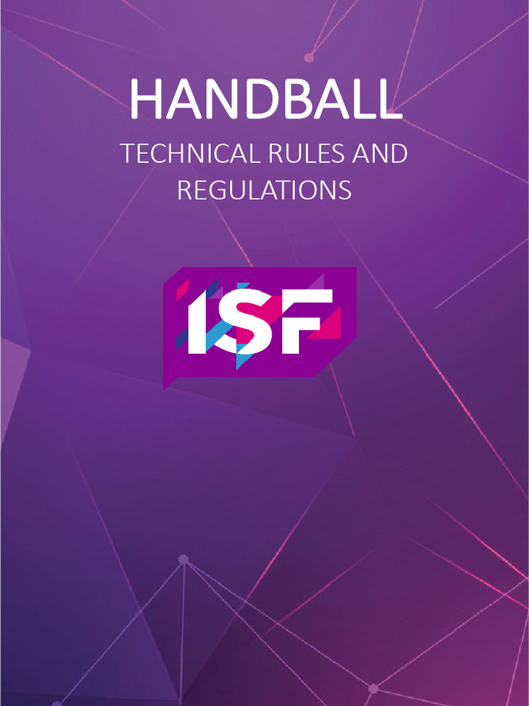29 HANDBALL Technical Rules and Regulations 09122021 PDF Sports