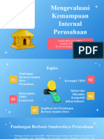 Chapter 3 - Evaluating A Firm's Internal Capabilities