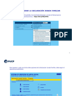 Procedimiento para Llenar La DJF CV 2024