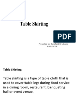 Table Skirting WPS Office