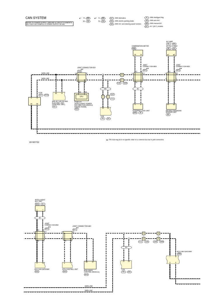 CAN System Wiring and Connections Guide | PDF | Electrical Connector ...