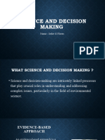 Science and Decision Making