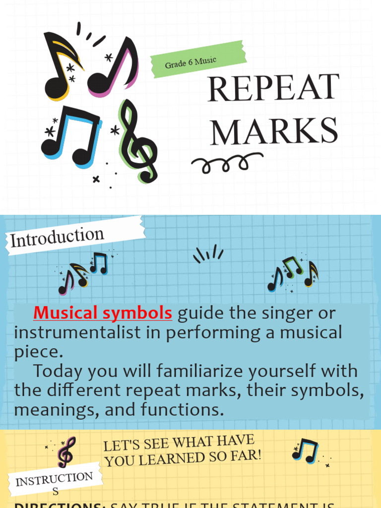 Understanding Music Repeat Marks | PDF | Musical Compositions