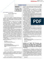 Amplian Plan de Desarrollo Fronterizo Perú Ecuador