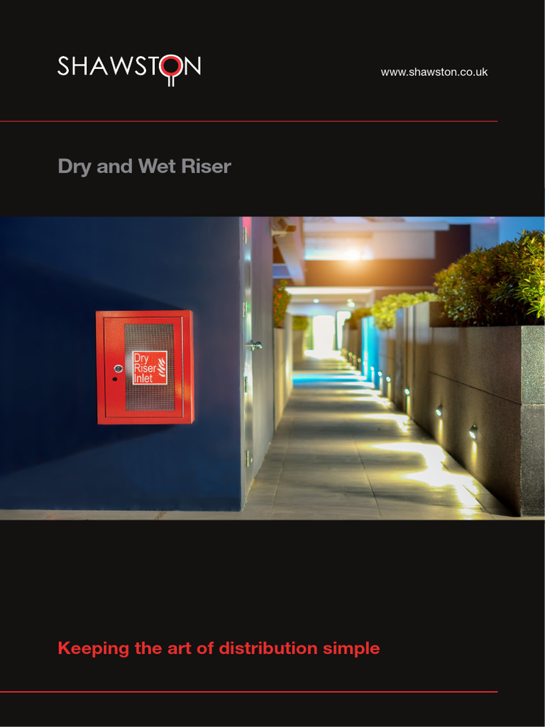 Dry and Wet Riser Brochure | PDF | Valve | Pipe (Fluid Conveyance)