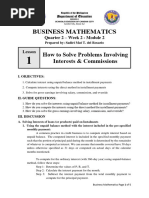 Business-Math Q2 W2 M2 LDS Interests-And-Commissions ALG RTP