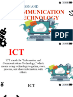 Information And: Communication Technology