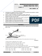 Kota PNCF BPT 10th Science Paper