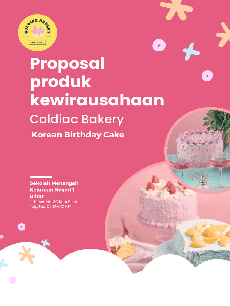 Proposal Pkwu Korean Cake Pdf