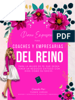 Diario Empresarial para Coaches y Empresarias Del Reino