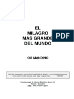 DOC-mandino. El milagro mas grande del mundo