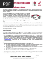 SARU Under-Aged Rugby Regulations | PDF | Sports & Recreation