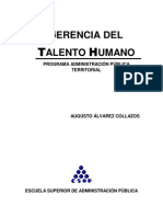 Gerencia del Talento Humano en las Organizaciones Territoriales