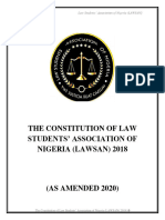 Lawsan National Constitution ( as Amended 2020)