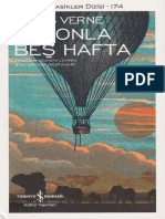 Jules Verne Balonla Beş Hafta Seyahat İş Bankası Yayınları